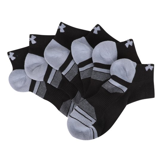 Kit Meia Under Armour Perf Tech C/ 6 Pares