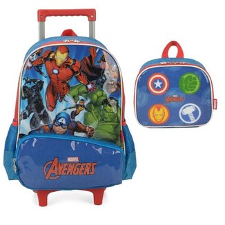 Kit Mochila de Rodinhas Luxcel Herois 38012