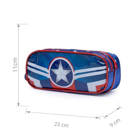 Kit Mochila Escolar Infantil Lancheira Térmica Estojo Menino