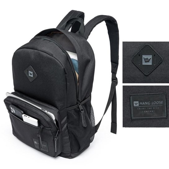 Kit Mochila Estojo Resistente Escolar Executiva Espaçosa 21 Litros