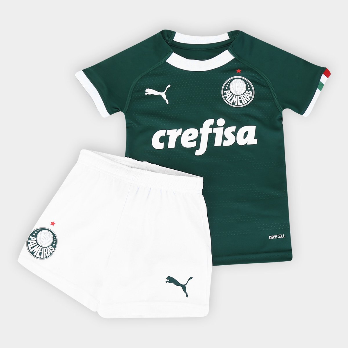 Kit Palmeiras I Infantil 19/20 - Torcedor Puma - Verde ...