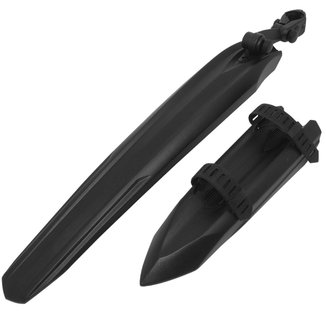 Kit Para-lama Cly em Nylon para Bicicletas Aro 24 - 29/700 Preto
