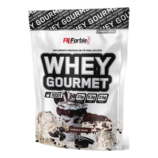 Kit Pote + Refil Whey Protein Gourmet - FN Forbis Nutrition