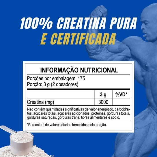 Kit Pré Treino Yeah Buddy 150g+ Creatina 525g Ronnie Coleman