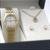 Kit Relógio Champion Feminino CH24900W Colar + Brincos - Dourado