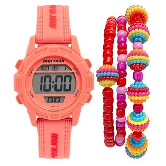 Kit Relógio Mormaii Infantil Nxt MO13800A/K8T + pulseira