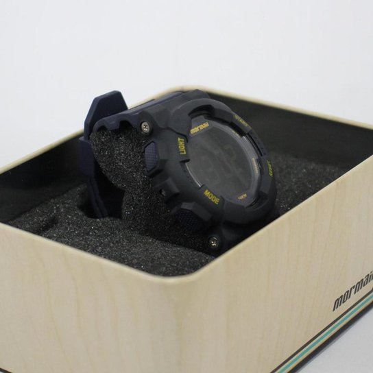 Kit Relógio Mormaii Wave Digital Azul