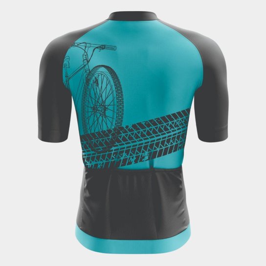 Kit Roupa de Ciclismo Conjunto Camisa e Bermuda Masculina Acolchoada