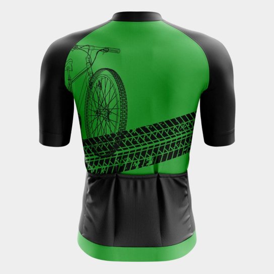 Kit Roupa de Ciclismo Conjunto Camisa e Bermuda Masculina Acolchoada