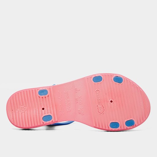 Kit Sandália Infantil Grendene + Copo Disney Menina