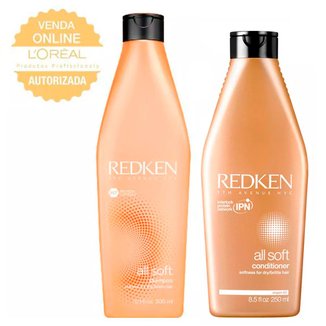 Kit Shampoo + Condicionador Redken All Soft