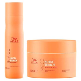 Kit Shampoo Wella Professionals Invigo Nutri-Enrich + Máscara