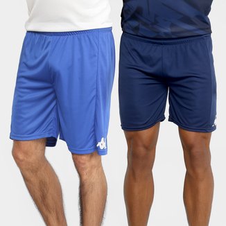 Kit Short Kappa Xaron 2.0  2 Peças Masculino