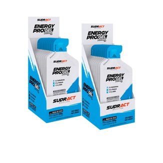 Kit Sudract Energy Pro Gel Carboidrato 2 Caixas (20 sachês)
