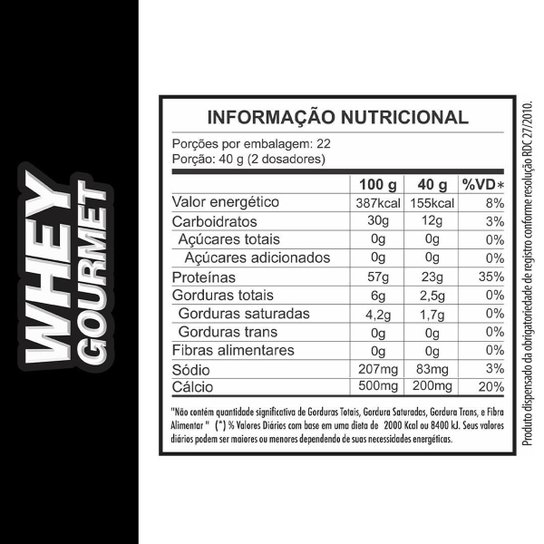 Kit Whey Protein Gourmet + Creatina 300g + BCAA 100 cáps + Coqueteleira - FN Forbis Nutrition