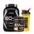 Kit Whey Protein Iso-X 900g - XPRO Nutrition + BCAA Stack 250g + Coqueteleira 600ml - Universal
