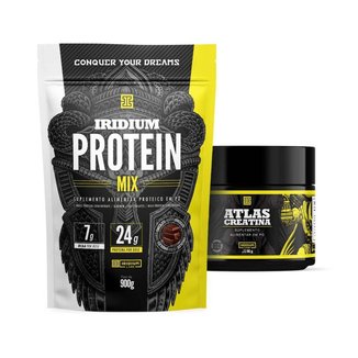 Kit Whey Protein mix + Atlas Creatina 90g - Iridium Labs