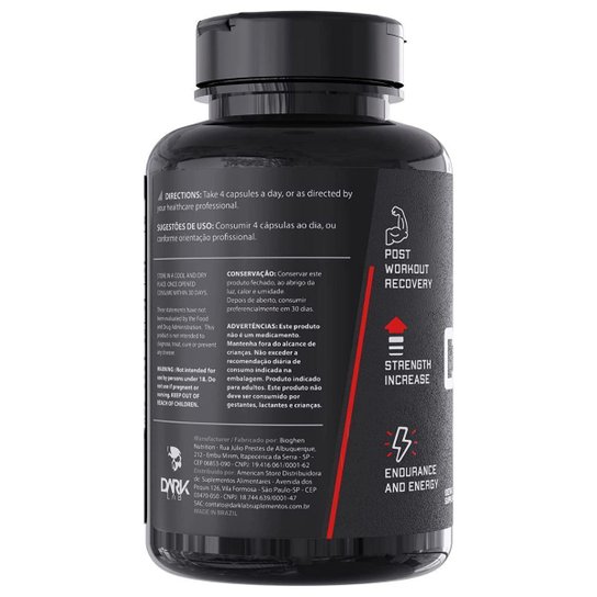 Kit X2 Creatina 120 Capsulas Dark Lab