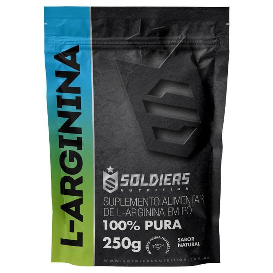 Kit: 2 Vitaminas C Em Pó 500g + Arginina 250g - 100% Pura Importada - Soldiers Nutrition
