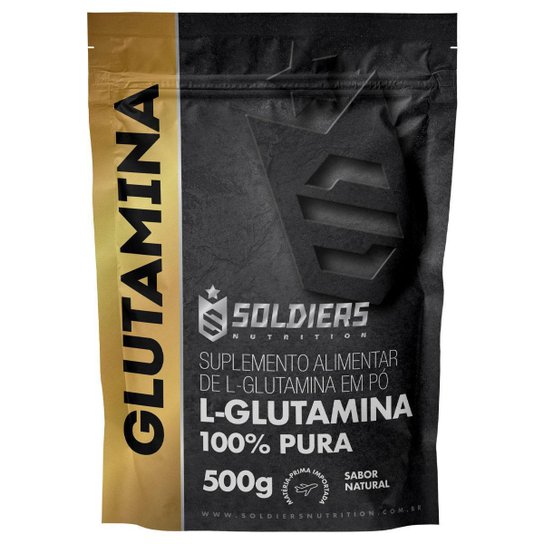 Kit: Creatina Monohidratada 1Kg + Glutamina 500g + Taurina 500g - 100% Pura Importada - Soldiers