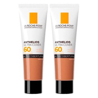 La Roche-Posay Anthelios Ultra Cover Kit com 2 Unidades – Protetor Solar Facial Com Cor FPS60 5.0 –