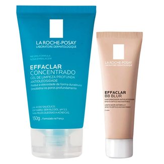 La Roche-Posay Kit - Effaclar Gel + Effaclar BB Blur Clara Kit