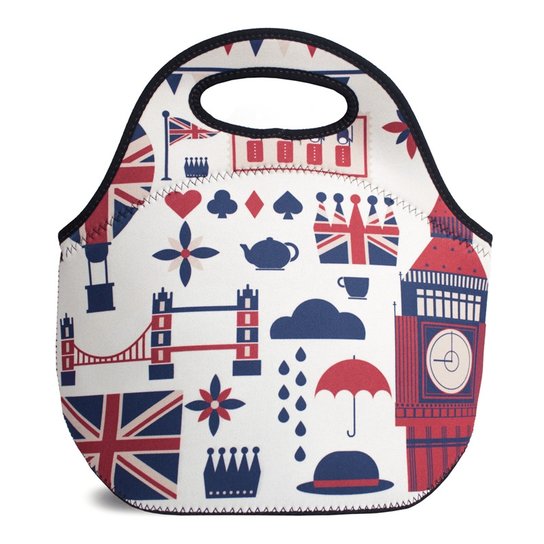 Lancheira Térmica Tritengo em Neoprene - London