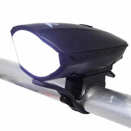 Lanterna Farol Led Bike Com buzina Recarregável Usb