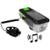 Lanterna Led com Buzina carregamento solar ou USB  CL-17 - Verde