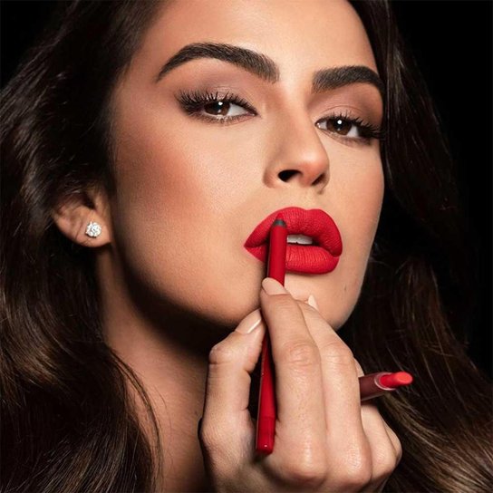 Lápis de Contorno Labial Lip Liner Mariana Saad Océane Vermelho