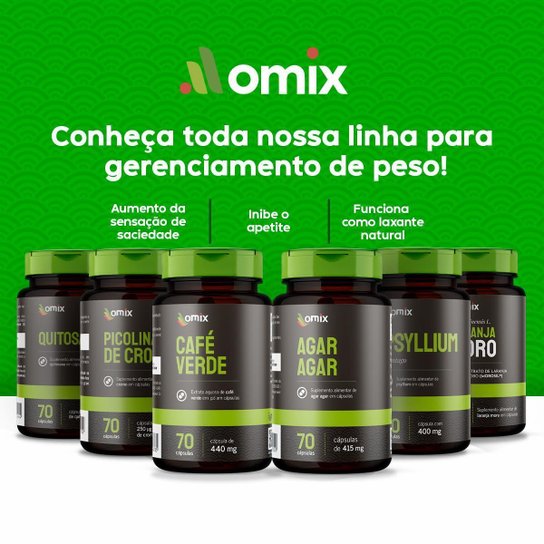 Laranja Moro Omix Health - 70 cápsulas