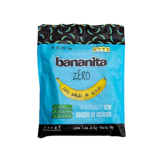 Latam Fit Bananita Zero Açúcar 7 Unidades