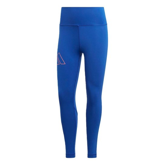 Legging De Treino De Cós Alto OptimeHyperbright-Cinza Adidas