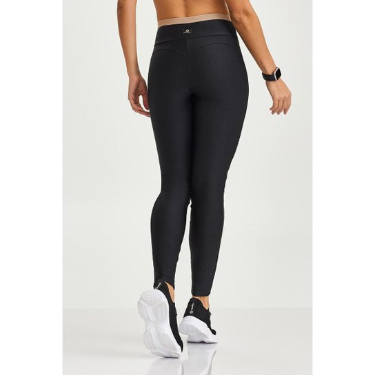 Legging Empina Bumbum Atlanta com Elastico Canelado Cajubrasil
