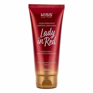 Loção Corporal Lady In Red- Kiss New York 180g
