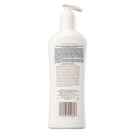 Loção Firmadora Pós Parto Palmer's Cocoa Butter Post-Natal Firming Lotion 250ml