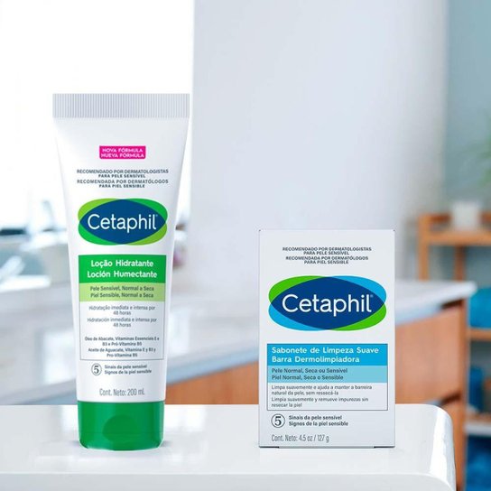 Loção Hidratante Cetaphil para Peles Sensíveis 200ml