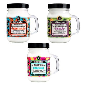 Lola Cosmetics Be(m)dita Ghee Kit - Hidratação + Nutrição + Reconstrução Kit