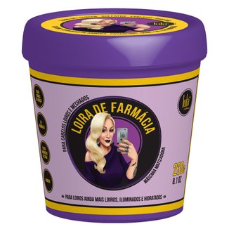 Lola Cosmetics Loira de Farmácia - Máscara Matizadora 230g