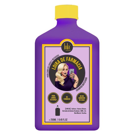 Lola Cosmetics Loira de Farmácia - Shampoo Matizador 250ml
