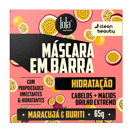 Lola Cosmetics Máscara em Barra Hidratação 65g