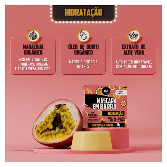 Lola Cosmetics Máscara em Barra Hidratação 65g