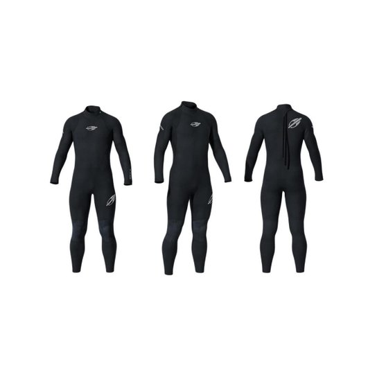 Long John Manga Longa Backzip 3-2mm Extraline Mormaii 2024