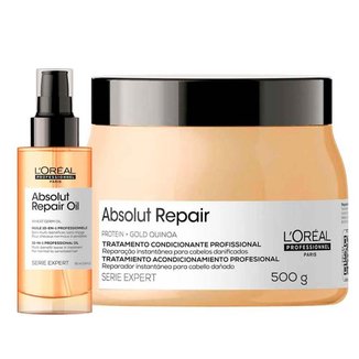 L'Oréal Professionne Absolut Repair Kit Máscara + Óleo Kit