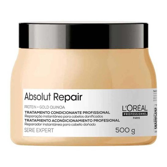 L'Oréal Professionnel Absolut Repair Gold Quinoa + Protein Kit – Shampoo + Máscara de Tratamento + C
