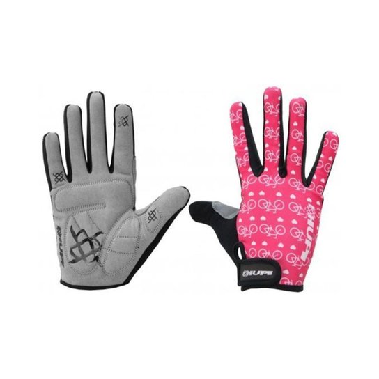 Luva Ciclismo Dedo Longo Hupi Love Bike