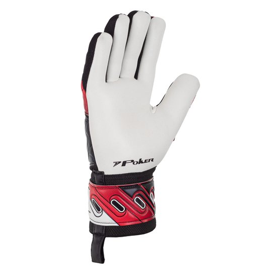 Luva de Goleiro Campo Profissional Poker Basic Pro