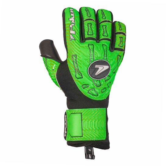 Luva de Goleiro Campo Profissional Poker Hug Flex