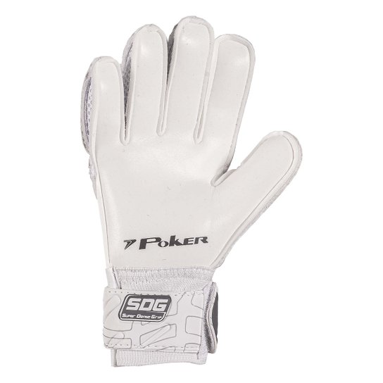 Luva de Goleiro Campo Semi Profissional Poker Multiterreno Champion 8