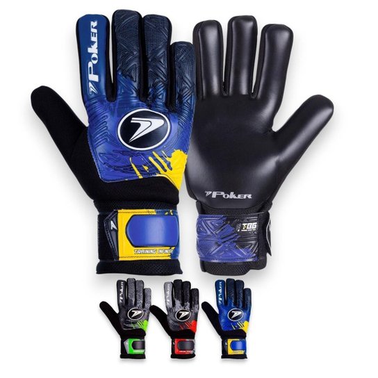 Luva De Goleiro Poker Infinity Campo Society Futsal Training